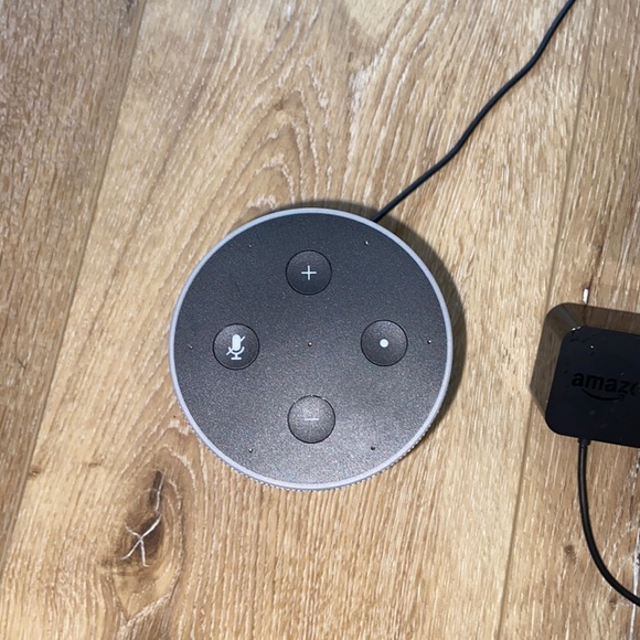 Echo (2nd generation) International Version- Charcoal Gray Fabric - Picture 2 of 2